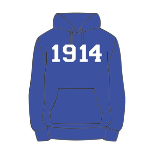 1914ปีที่ก่อตั้ง phi Beta Sigma เสื้อฮู้ดสวมหัวสีน้ำเงินผ้าฝ้ายพี่น้องคนกรีกเครื่องแต่งกายที่กำหนดเองปักศักดิ์สิทธิ์เก้า hbcu - Product Image 2
