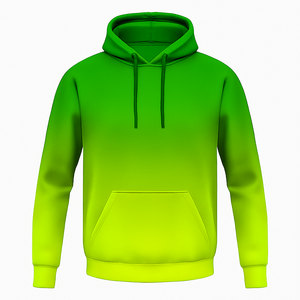 Sweat à capuche imprimé numérique de style rap sublimé avec logo personnalisé Trendy Street Fashion Hip Hop Pullover Hoodies pour hommes - Product Image 3