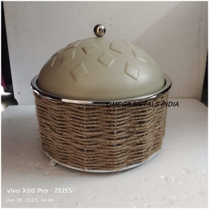 Cazuela de acero inoxidable de alta calidad y plato para servir Olla caliente de alta calidad y calentador de alimentos para vajilla - Product Image 3