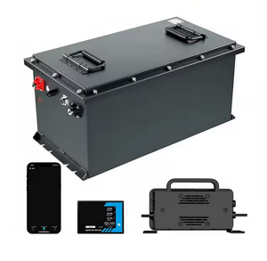 Batería de Litio de 48V para Scooter de Dos Ruedas, con BMS Inteligente de 200A Integrado, Monitor Táctil, Aplicación Móvil, Más de 4000 Ciclos, Recargable, LiFePO4, 350W - Product Image 1