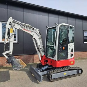 Miniexcavadora de cadenas Takeuchi TB325R de 2 toneladas con motor de alto momento de carga, cucharón de 0.12m y 1 año de garantía - Product Image 1