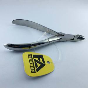 Pinzas para uñas para cutículas, pinzas para uñas profesionales de acero inoxidable de un solo resorte, superventas al por mayor - Product Image 4