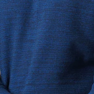 Sweat-shirt à col rond bleu surdimensionné 400GSM 100% coton pour femme Polaire lourde Plus avec logo personnalisé sur le devant pour l'hiver - Product Image 6