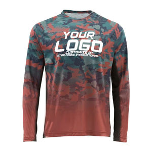 Venta al por mayor Anti Uv pesca camisas con capucha sublimada manga larga pesca camisas Marsh Wear pesca camisa - Product Image 3