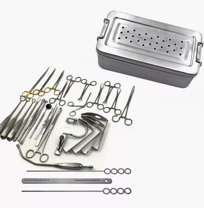 Juego de Instrumentos para Amigdalectomía de 27 Piezas para Procedimientos Quirúrgicos ORL, Instrumentos Quirúrgicos Reutilizables de Acero Inoxidable de Precisión - Product Image 2