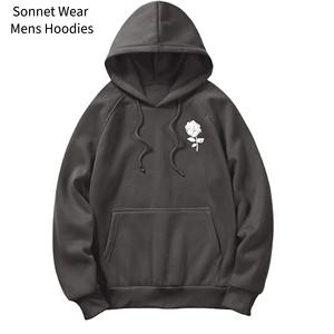 Abrigos Cortavientos de Invierno para Hombre, Suaves, con Capucha, Cierre de Botón Sencillo - Product Image 4