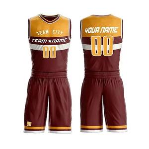 <b>Basketball</b> Jersey and Shorts Set Custom Team Uniform Wholesale OEM ODM Sublimation Printed Quick Dry Sports Apparel Supplier - Product Image 4