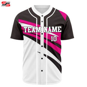 Offre Spéciale 100% Polyester Youth Baseball Training Sports Jersey Set Personnalisé Nouveau Comprend Pantalon Respirant - Product Image 5