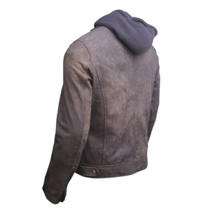 New Design Latest Style Men Leather <b>Canvas</b> <b>Jacket</b> Customized Color Size Wholesale Best Quality Waterproof Reversible Breathable - Product Image 5