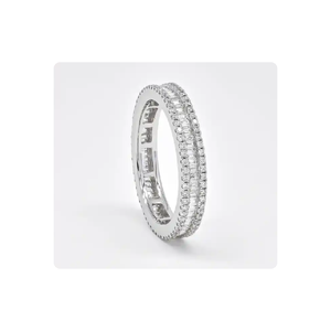 Anillo de compromiso y boda de diamante natural de alta demanda, el mejor precio disponible en India - Product Image 6