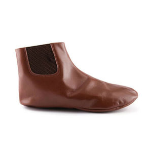 Chaussettes en cuir véritable respirantes pour l'hiver, unisexes, en cuir de mouton véritable, doublées de polaire chaude, tailles - Product Image 5