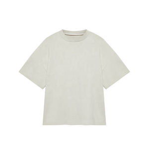 Unisex Vintage Acid Wash camiseta de alta calidad 100% algodón verano en blanco manga corta personalizado impreso 250gsm ancho 'O' para hombres - Product Image 2