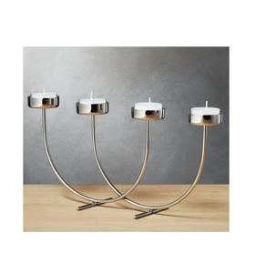 Candelero de acero inoxidable de alta calidad, diseño vintage, portavelas de Mesa para el hogar, de proveedores mayoristas - Product Image 1