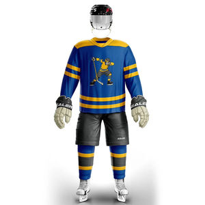 Ropa personalizada de equipo de hockey sobre hielo con Jersey y calcetines sublimados OEM ODM Suministro de fábrica - Product Image 6