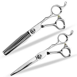 Tijeras de Peluquería Profesionales de Acero Inoxidable de 6.0 Pulgadas con 30 Dientes, Diseño para Diestros, Logotipo Personalizado - Product Image 1