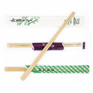 Custom <b>Disposable</b> Bamboo Tensoge <b>Chopsticks</b> with Custom Packing for Camping - Product Image 3