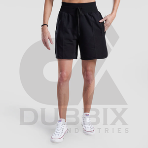 Short Ultra Move Short Fitness et Yoga 100% Coton Logo Personnalisable Autocollant Couleur Motif Design Short Femme - Product Image 5