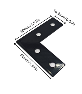 Nuevo Soporte Triangular Personalizado ODM de Metal y Acero para Reparación de Muebles para Exteriores, Hogar, Oficina y Sala de Estar - Product Image 2