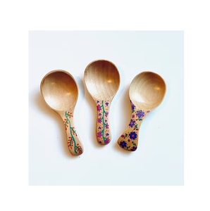 Cuillère en bois Promotion cadeau personnalisé imprimé cuillères en bois cuillère à soupe personnalisé imprimé fournisseur en gros - Product Image 3
