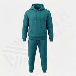 Chándal Deportivo Personalizado para Hombre, Invierno, Gimnasio, Talla Grande, 100% Algodón, Felpa Deportiva, Transpirable, Ropa Deportiva, Color Personalizado - Product Image 1