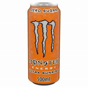 Bebida Energética Monster Ultra Sunrise Sabor Naranja Cítrico, Lata de 500 ml, Bebida Energética de Alto Rendimiento para Gimnasio y Fitness - Product Image 6