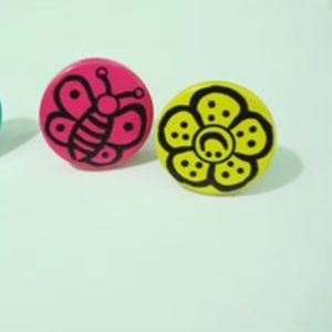 High Quality KNOB Resin Door Knob with Cute Design and Unique Style for Kitchen and Drawer Furniture resin crafts knobs - Product Image 1