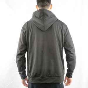 Personalizado Hombres 100% Jersey de algodón con bolsillos de canguro Cómoda Sudadera con capucha de lana para los hombres - Product Image 3