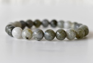 Classic Labradorite Natural Healing 8mm <b>Beaded</b> <b>Bracelet</b> for Meditation Lovers Occasion Anniversary Gift-Unisex - Product Image 2