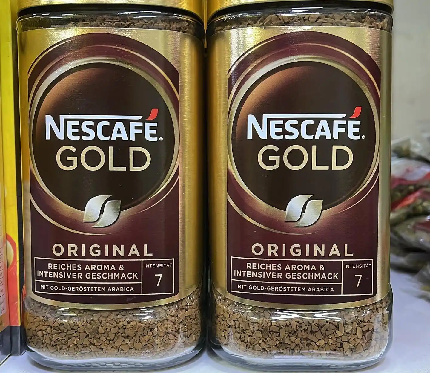 Acheter/Commander Nescafe Gold Coffee 100g avec intensité 7 à vendre