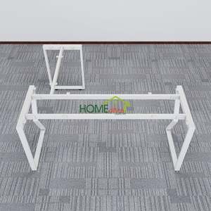 โต๊ะทำงานรูปตัวแอลแบบมินิมอล MConcept ขาเหล็ก สำหรับใช้ในออฟฟิศหรือห้องนอน-HBMC018 - Product Image 4