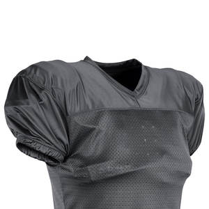 Camiseta de Fútbol Americano Personalizada con Estampado por Transferencia de Calor, Transpirable, a la Moda, con Diseño Bordado, Top Corto de Malla - Product Image 2