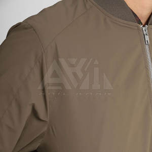 Chaqueta Bomber Ligera para Hombre, Chaqueta Casual con Cierre, Fabricante Mayorista Personalizado OEM - Product Image 5