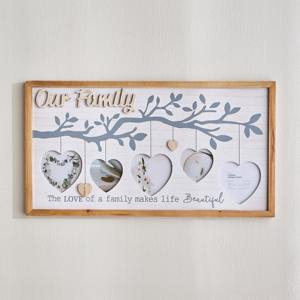 Beau cadre photo en bois avec un design unique ajoutant une élégance douce et une chaleur confortable à votre maison - Product Image 6