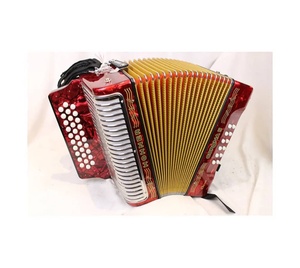 Offre de liquidation pour l'accordéon à boutons Hohner Corona II Classic Ead avec sac de transport, sangles et sangle de basse réglable, noir jet - Product Image 4