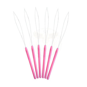 Stainless Steel Micro <b>Bead</b> <b>Threading</b> Needle Tool for Hair Extensions Ring Application and Salon Styling Use in Wholesale - Product Image 4