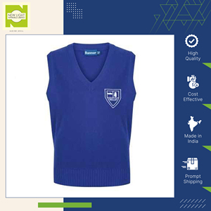 Offre Spéciale exclusif sur une qualité exceptionnelle 300 GSM personnalisable demi-manches automne/hiver porter un pull d'uniforme scolaire pour unisexe - Product Image 4