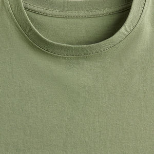 Tissu respirant nouveau Style hommes T-shirt fabriqué au Pakistan sur mesure à manches courtes T-shirt uni pour hommes - Product Image 5