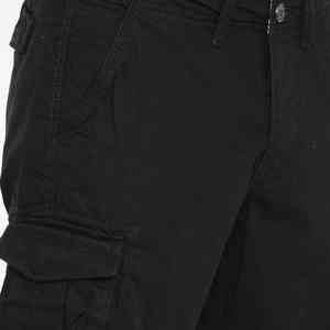 Shorts cargo en coton pour hommes, multi-poches, décontractés, pour l'été, longueur mi-cuisse, logo personnalisé - Product Image 2