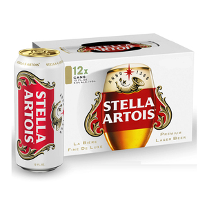 Bière Stellaa Artois Premium Lager, 24x330ml, en provenance directe d'AB InBev, brassée avec des ingrédients naturels, pour l'hôtellerie - Product Image 1