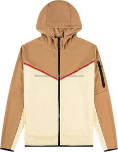 Chaqueta Deportiva Cortavientos para Hombre, Ropa de Entrenamiento, Chaqueta con Capucha con Logotipo Personalizado, 100% Poliéster, Ropa Deportiva Informal - Product Image 3