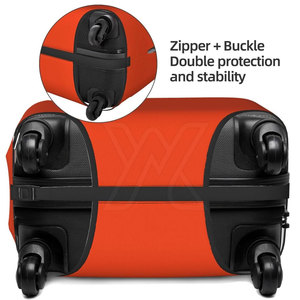 ผ้าคลุมกระเป๋าเดินทางโพลีเอสเตอร์กันน้ำหนาแบบ2025ยืดได้ผ้าคลุมป้องกันกระเป๋าเดินทาง - Product Image 4