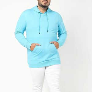 Sweat-shirts à capuche zippés en coton surdimensionnés pour hommes, style streetwear personnalisé de haute qualité, vêtements décontractés écologiques - Product Image 4