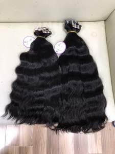 Mechones de pelo de trama de Color Natural, cabello humano vietnamita sin procesar, 100% de cutícula virgen, cabello alineación, producto más vendido - Product Image 5