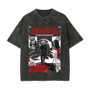 เสื้อยืดวินเทจไซส์ใหญ่พิเศษสำหรับผู้ชายผ้าฝ้าย100% พิมพ์ลายคอกลมสไตล์ฮิปฮอปพิมพ์ลายดิจิตอล - Product Image 2