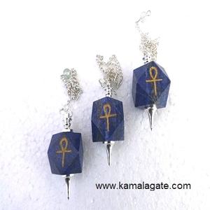 จี้หินกึ่งมีค่าประดับคริสตัลสลักลายลูกพีชแองกิหินโมรา - Product Image 6