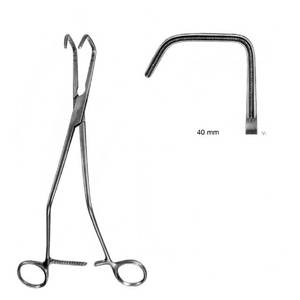 Hopt คีมหนีบผ่าตัด atraumatic พรีเมียม40มม. 23ซม. อุปกรณ์จ่ายไฟด้วยมือเนื้อเยื่ออ่อนมาตรฐานความปลอดภัยการปฏิบัติตามมาตรฐาน - Product Image 1