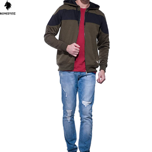 High Quality Men's Pullover Hoodie Custom Designed Lightweight 100% Cotton Polyester Terry Fabric Casual Solid Pattern Winter - Product Image 5