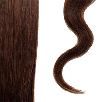 Extensions de cheveux de queues de poney de couleur brune queue de cheval de cheveux humains à cordon de serrage long pour les femmes noires