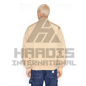 Chaqueta de bombardero de manga larga para hombre, superventas, chaqueta de bombardero ligera hecha a medida para hombre - Product Image 5