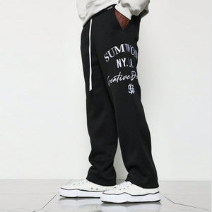 กางเกงจ็อกเกอร์ผ้าฟลีซแบบลำลองผ้าเกล็ดปลาคุณภาพสูงแนววินเทจผ้า100% ระบายความร้อนพิมพ์ลายทั้งหมด - Product Image 6